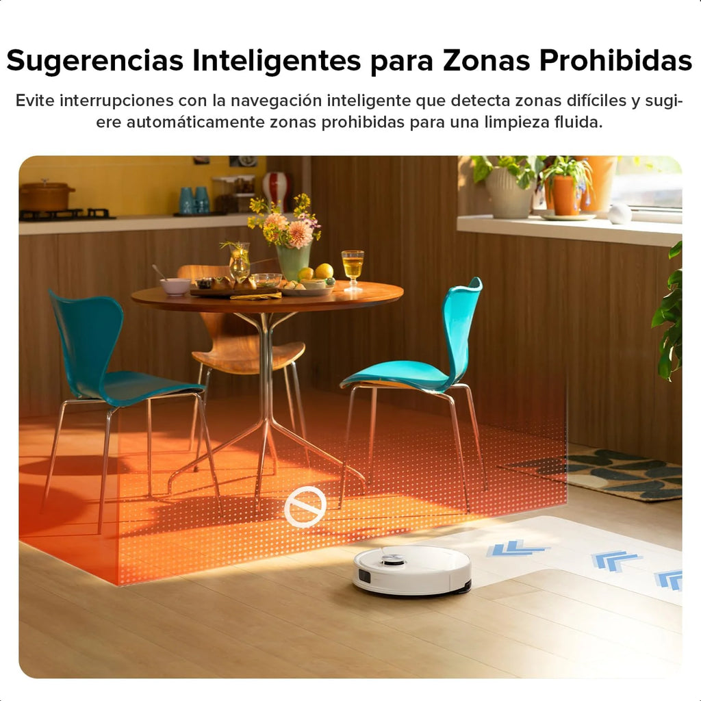 roborock Q10 S5 Set Robot Aspirador y Fregasuelos Succión de 10000 Pa