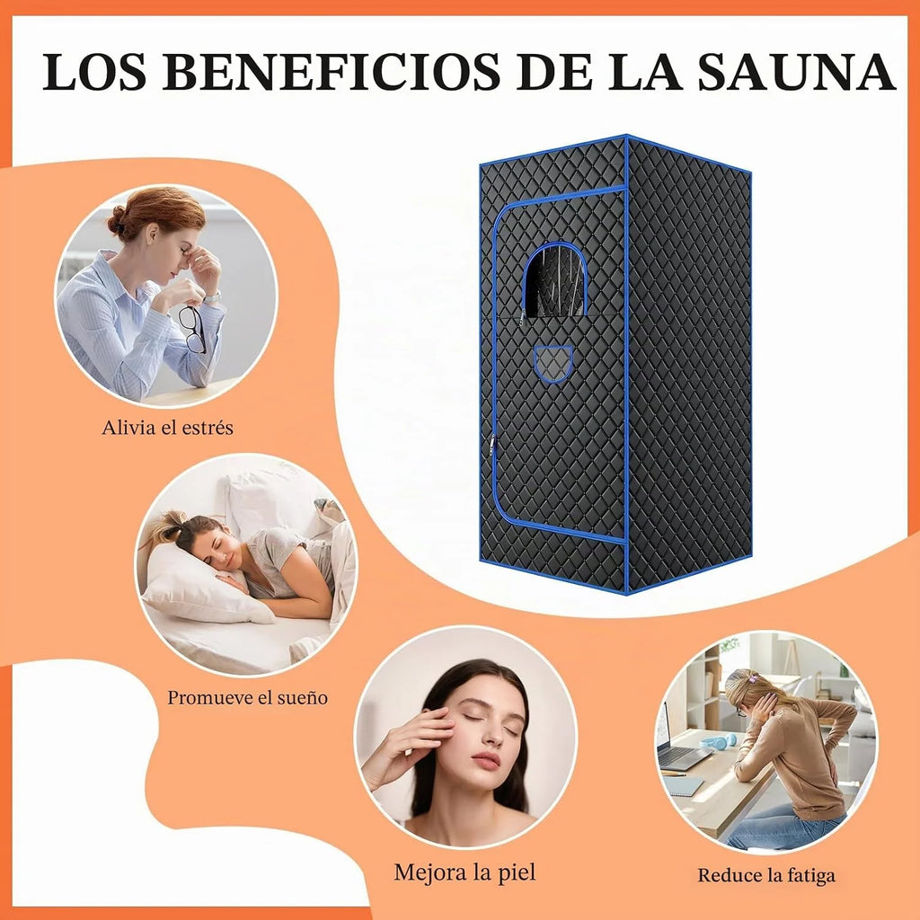 Sauna de vapor portátil, sauna de vapor para el hogar,tienda de sauna móvil