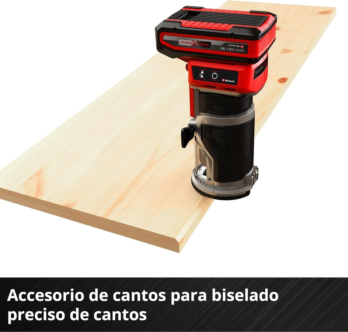 Einhell Professional Fresadora de cantos a batería TP-ET 18 Li BL-Solo