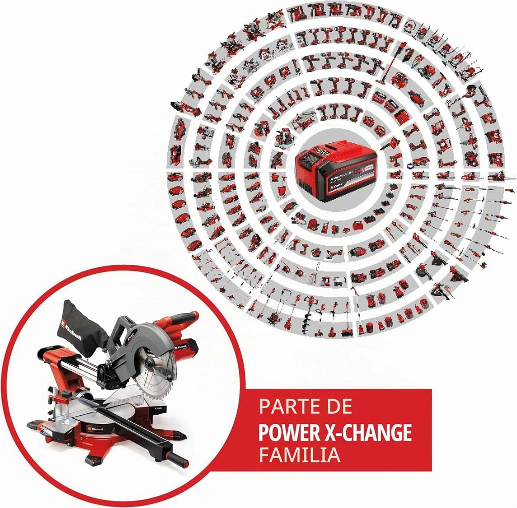 Einhell Sierra de tracción, vaivén e inglete TE-SM 36/10 L Li-Solo