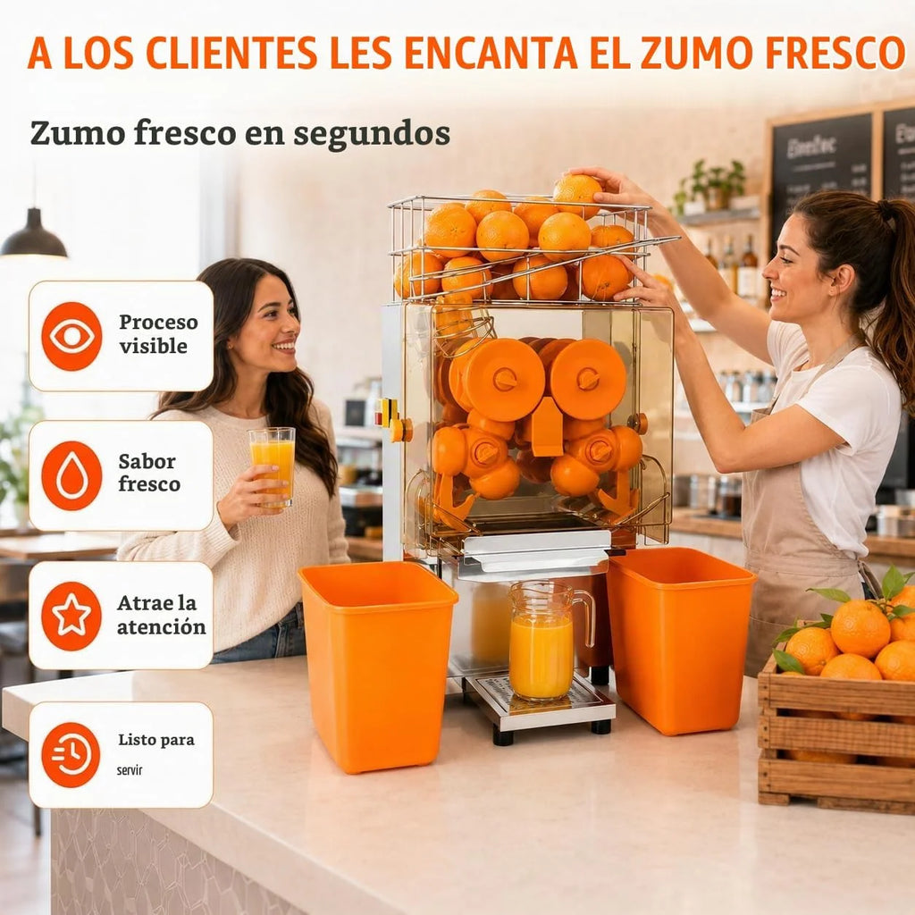 MAGIC SELECT Exprimidor de Naranjas Automático Profesional Hostelería