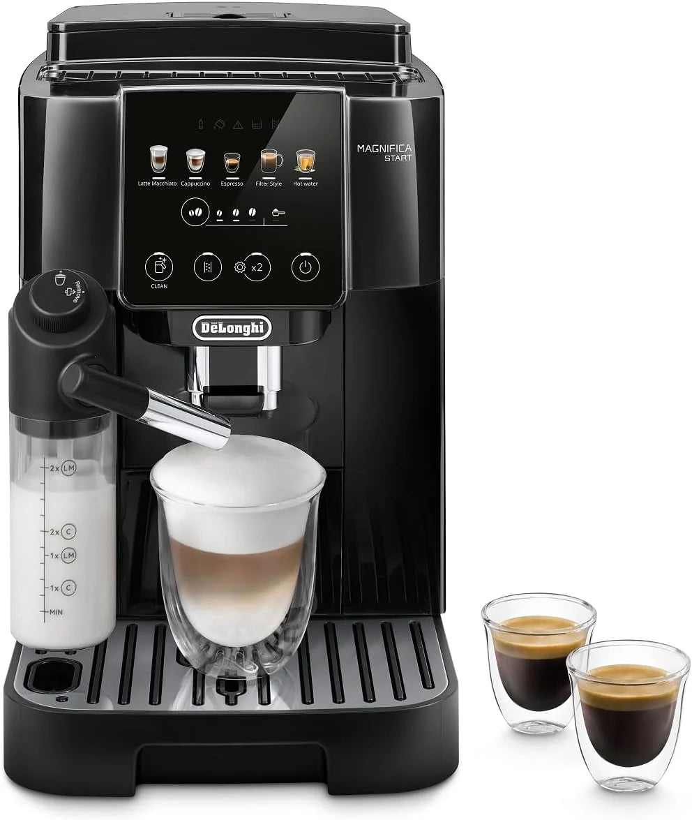De'Longhi Magnifica Start - Cafetera Superautomática 4 Bebidas Negro