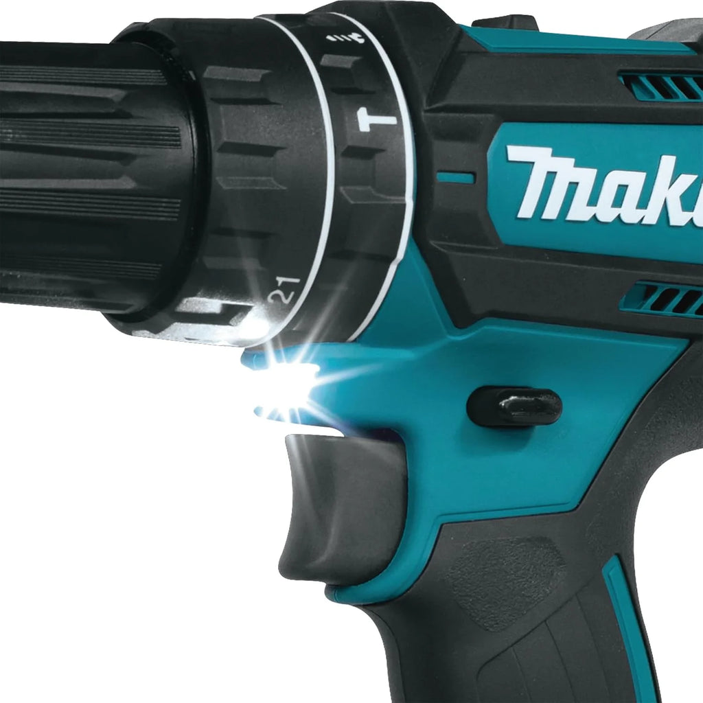 Makita DHP482RFX9 Batería Taladro 18V LXT 62Nm 2x3.0Ah MAKPAC 92 Accesorios