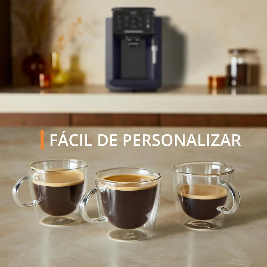 KRUPS Sensation, Cafetera Superautomática, 5 Bebidas, Espumador