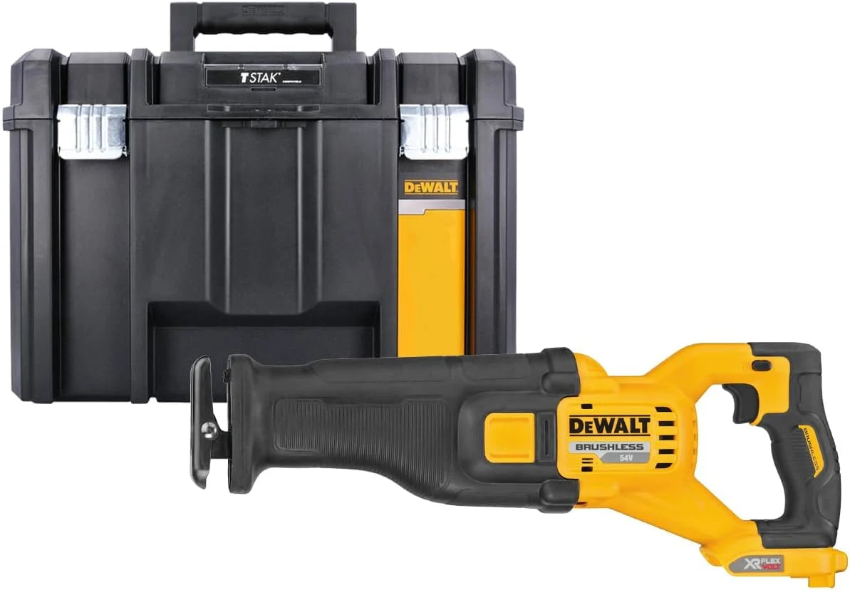 DeWalt - Sierra Sable sin escobillas XR FLEXVOLT 54V sin cargador/batería y maletín TSTAK VI