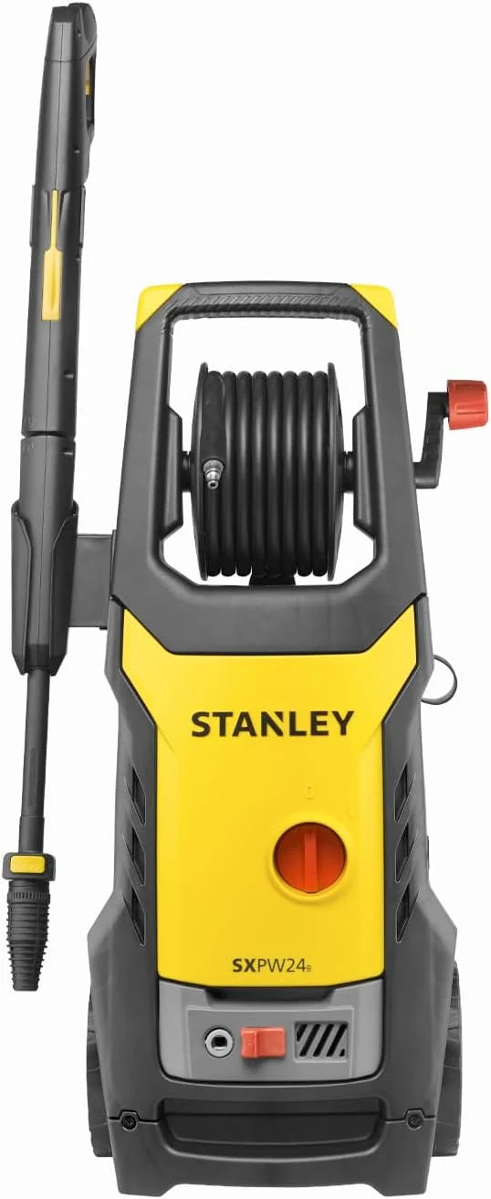 Stanley Hidrolimpiadora SXPW24B | de Alta Presión | de Agua Fría | para Automóviles Y Superficies Domésticas Externas | Presión máx. 170 Bar | Caudal máx. 500 l/h | Consumo de energía 2400 W