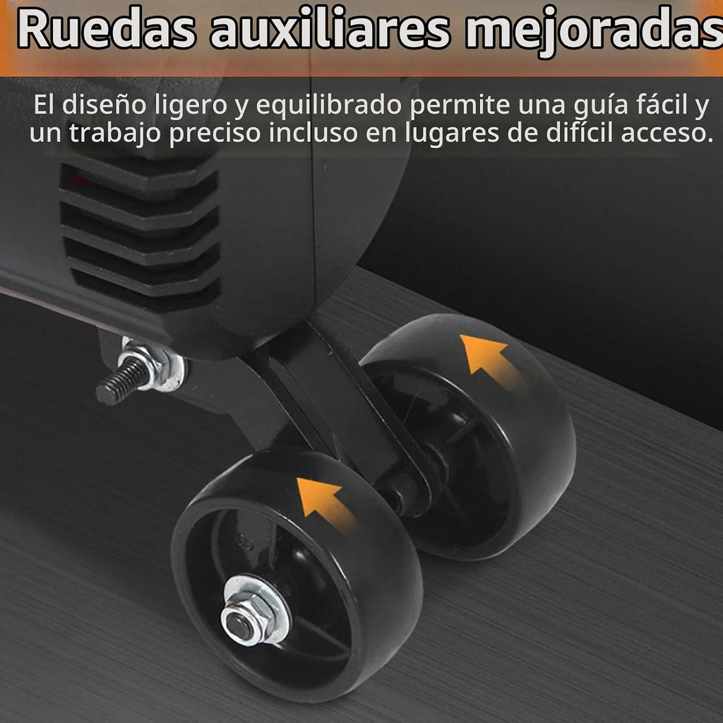 Lijadora pared y Techo, Lijadora Electrica de 1100W Pulidora de Concreto de 2800RPM para Lijadoras de Ø180mm Disco de Desbaste Pulidora de Concreto para Paredes Pisos de Concreto