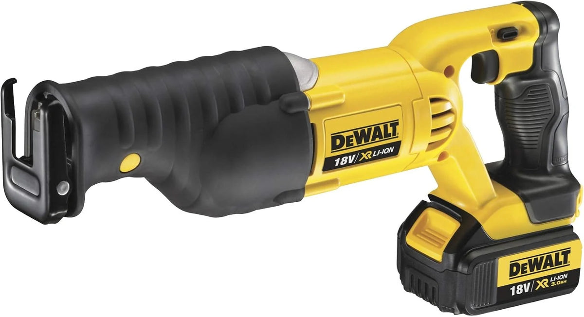 DEWALT DCS380N-XJ - Sierra Sable 18V XR Li-ion, Gatillo de Velocidad Variable, Freno de Motor Electrónico, Velocidad 2950 rpm, 560W, Sin Cargador/batería