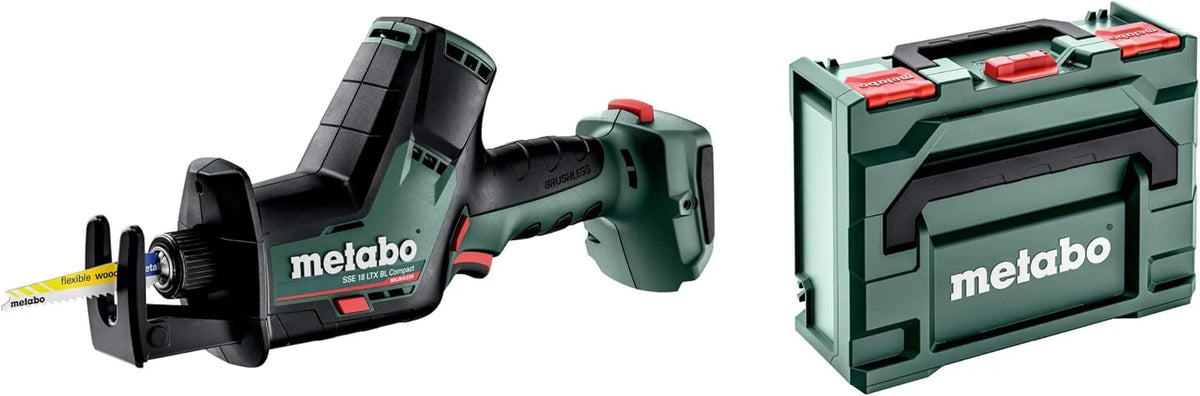 METABO MÁQUINAS - SIERRA DE SABLE DE BATERÍA SIN ESCOBILLAS_Con batería de Litio 18 V - SSE 18 LTX BL Compact