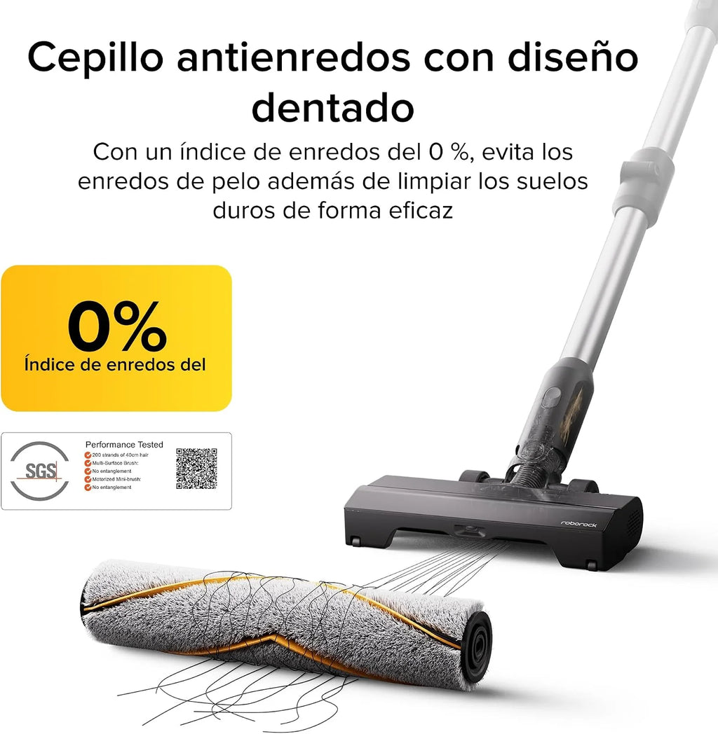 roborock H60 Ultra Aspiradora Sin Cable, Succión 210AW, Autonomía 90 min