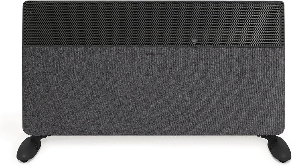 CREATE /WARM TEXTILE INVERTER/Wall or floor convector with black WiFi with legs/Inverter technology. 4 modes. 10 power. suitable for bathroom. programmable. app control. 2000W