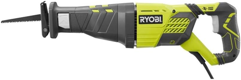 Ryobi Sierra sable rrs1200 de K con maletín de transporte, 1200 W, 1 pieza, Negro/Verde, 5133002472