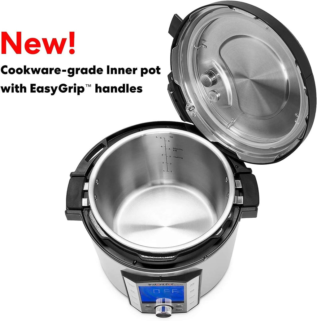Instant Pot DUO EVO PLUS 7.6L - Olla a presión eléctrica (10 funciones en 1: esterilizador, olla lenta, arrocera, vaporizador)