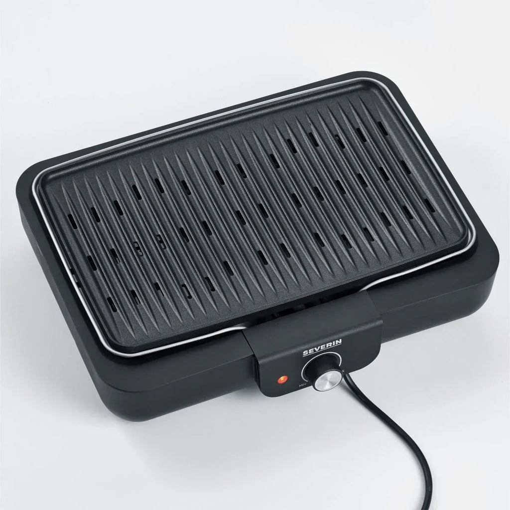 Barbacoa De Mesa Con Placa Para Asar Severin Pg 8556 - 2300 W Negro