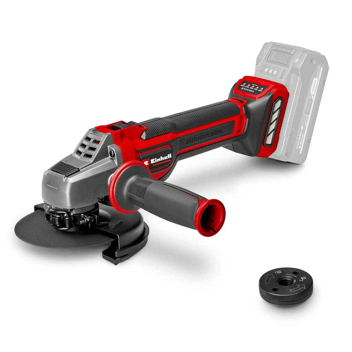 Einhell Professional Amoladora angular con batería TP-AG 18/125 CE Q Li