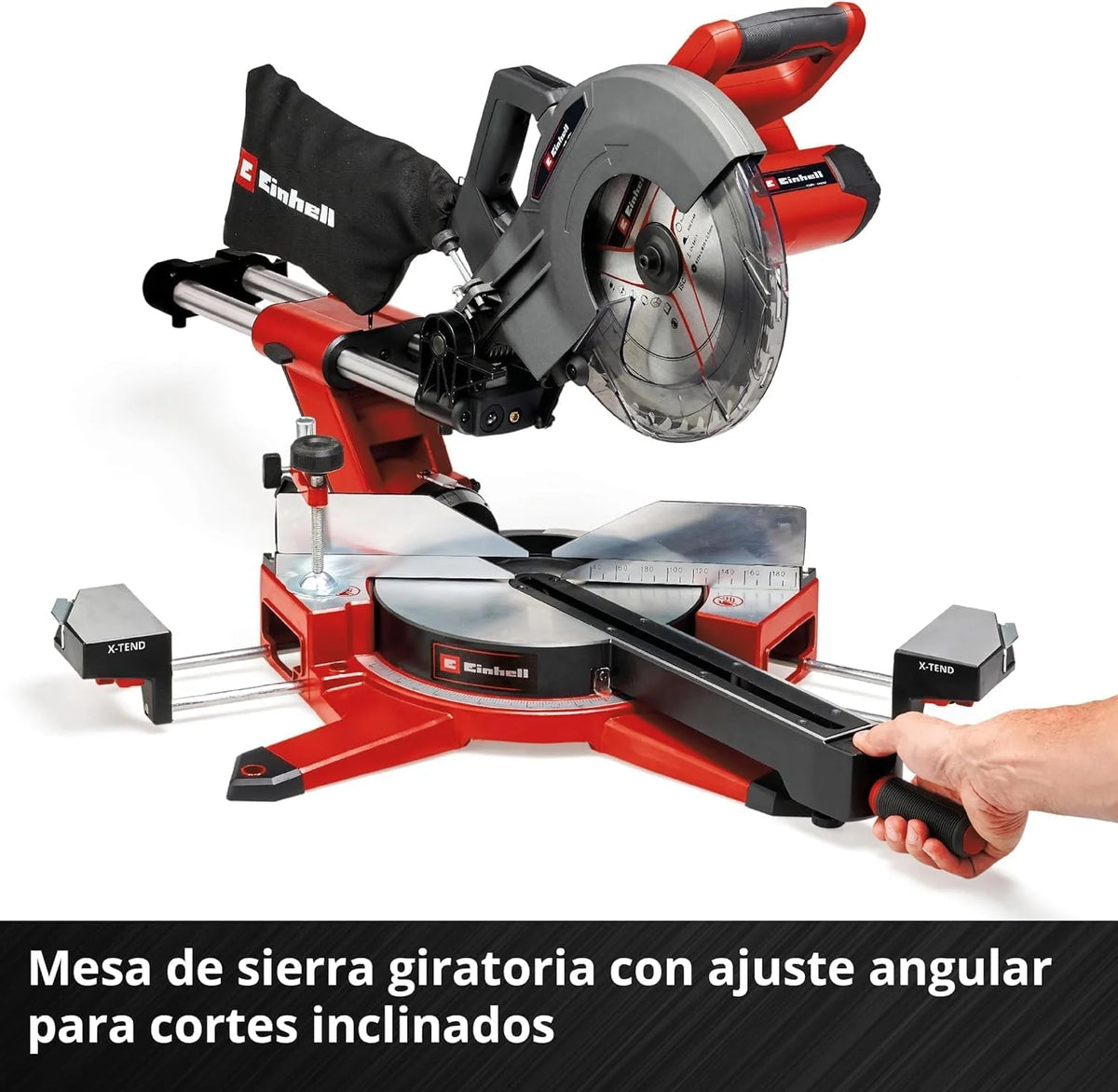 Einhell Sierra de tracción, vaivén e inglete TE-SM 36/10 L Li-Solo