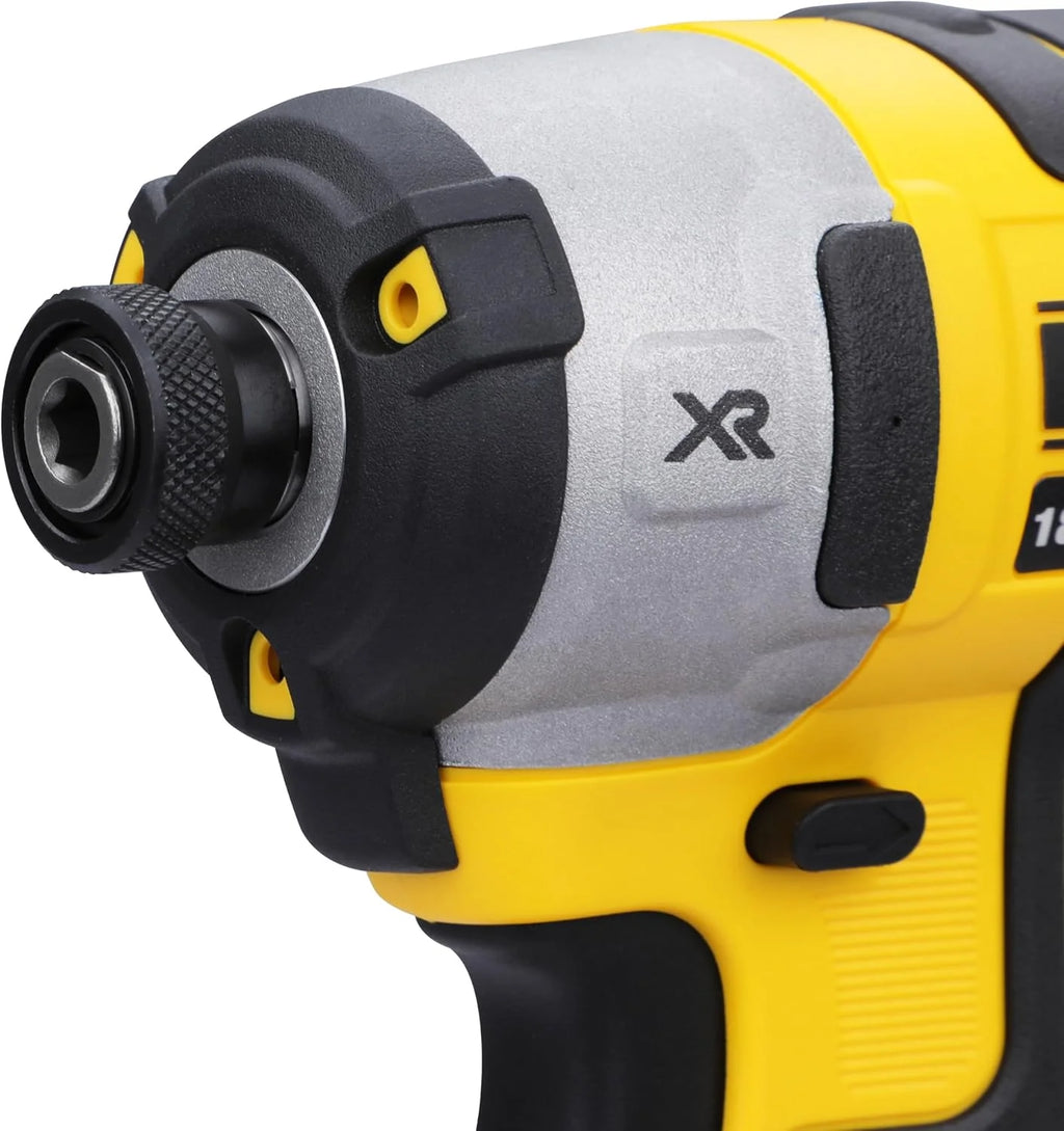 DEWALT DCF887N-XJ - Atornillador de impacto, Motor sin escobillas, 205 Nm de torque, Portapuntas de 1/4", Ligero y compacto, Sin Batería/Cargador