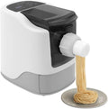 Máquina de pasta eléctrica, 260 W, máquina de pasta totalmente automática, 500 g de capacidad, silenciosa (60 dB), 5 minutos de amasado para albóndigas, espaguetis fettuccine
