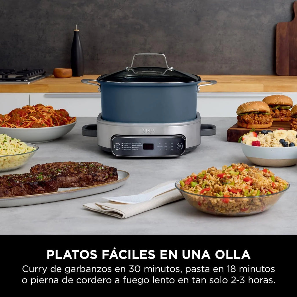 Ninja Foodi PossibleCooker, Olla Eléctrica para Cocinar 8 en 1, 6L