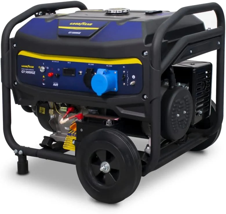 Goodyear - Generador Eléctrico Gasolina 8000W 230V Arranque Eléctrico