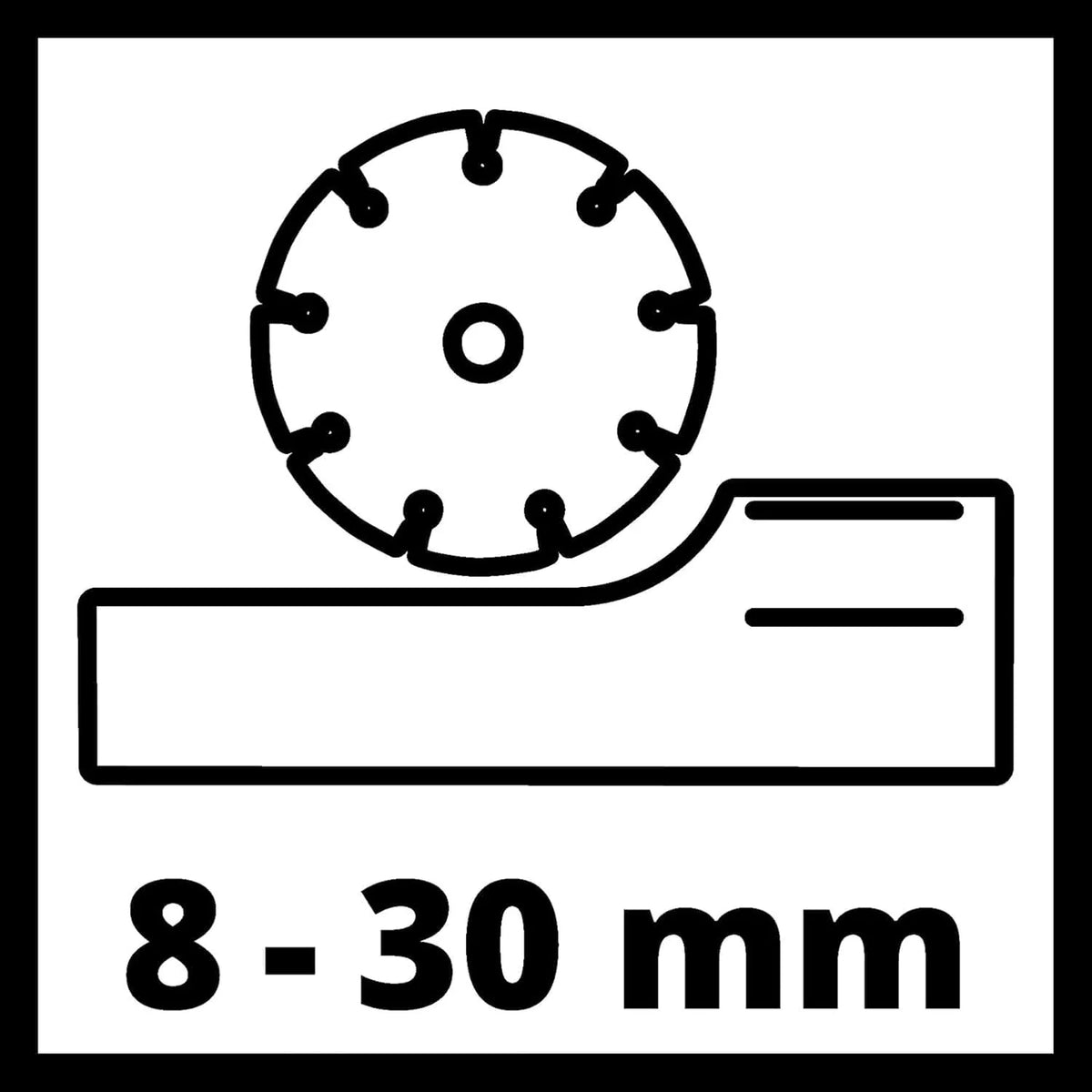 Einhell Ranura de pared TC-MA 1300 (tensión 230 V, potencia 1320 W, mín. 9000 revoluciones, 2 discos de corte Ø125 x ø22,2 mm, profundidad 8-30 mm, ancho, 8-26 mm)
